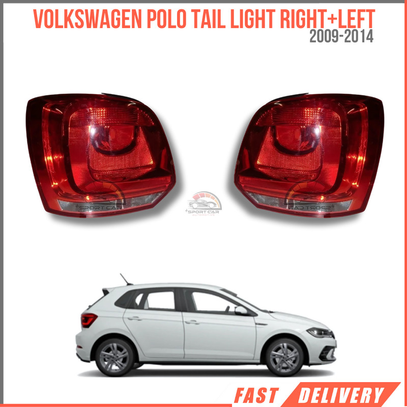Volkswagen Polo 2009-14 Feu Stop ArriÃ¨Re Droit Gauche Oem 6r0945096g 6r0945095a
