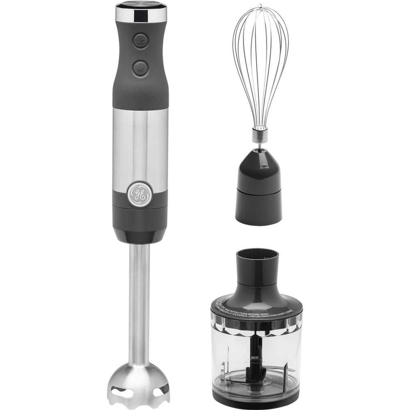 Handheld Blender with Whisk Blending Chopping Jar Attachment
