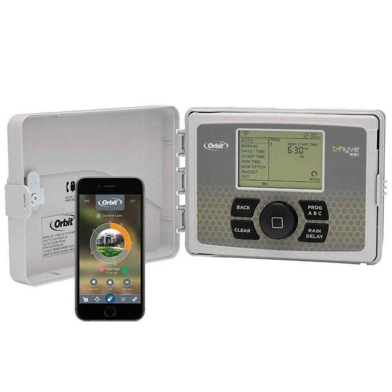 Smart Sprinkler Timer Controller 12-Zone Indoor/Outdoor Automatic Adjust B-Hyve