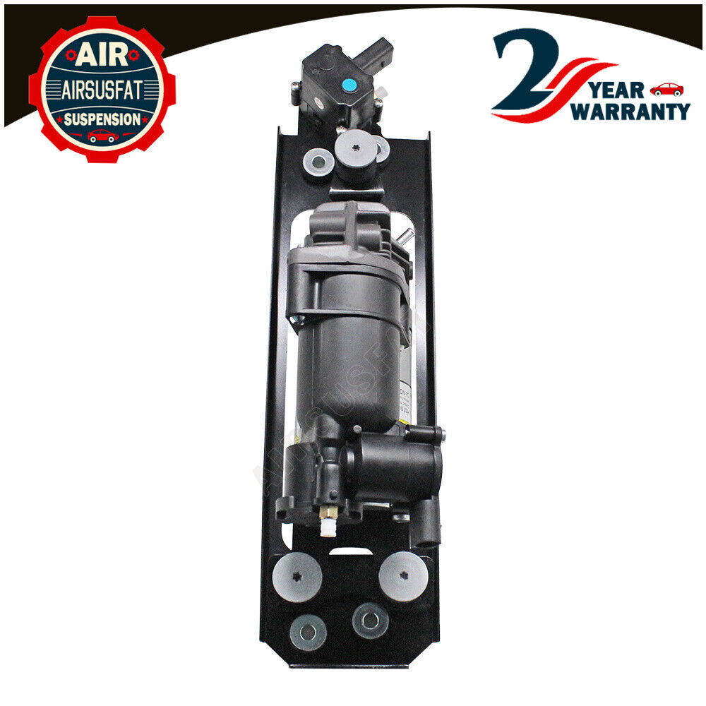 Air Suspension Compressor Pump w/ Bracket & Solenoid For BMW 5 Series E61 535xi