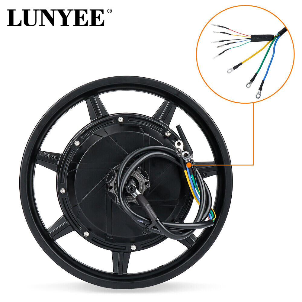 14 inch 36V-72v Electric Bicycle Motor Kit 1500W-3500W 120km/h Hub Motor