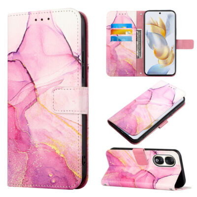 Marble Leather Wallet Phone Case For Infinix Note 12 Hot 11 Tecno Camon Spark