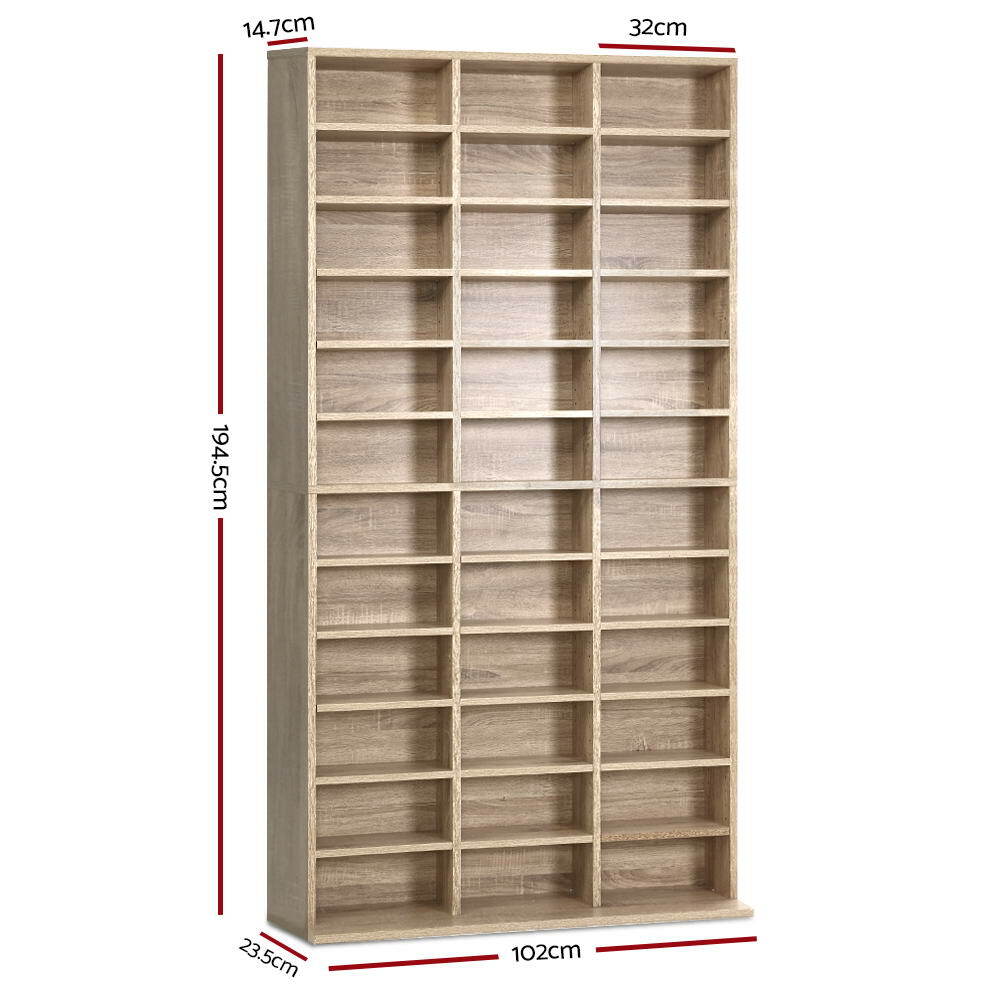 Artiss 528 DVD/1116 CD Storage Shelf 