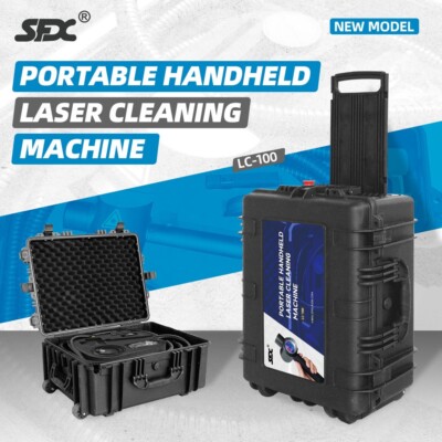 US Stock 100W JPT Laser Cleaning Machine Handheld Laser Rust Removal Machine