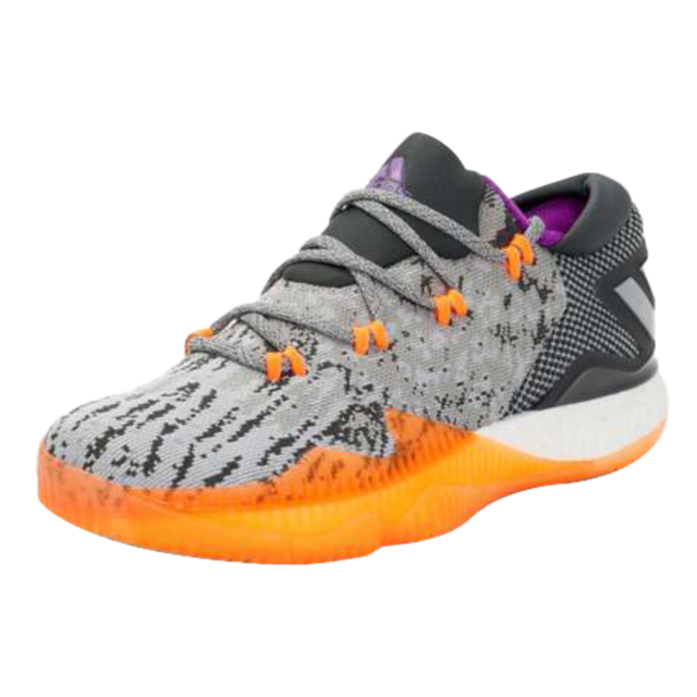 Purple adidas Crazylight Athletic Shoes for Men