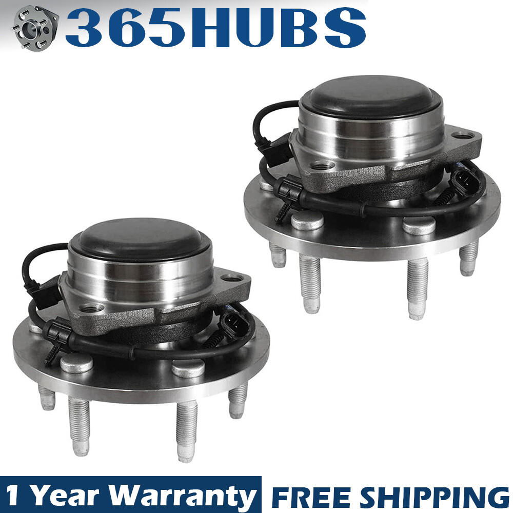 2 Front Wheel Bearing Hub for 2002-2006 Cadillac Escalade & Chevy Avalanche 1500 - Picture 1 of 11