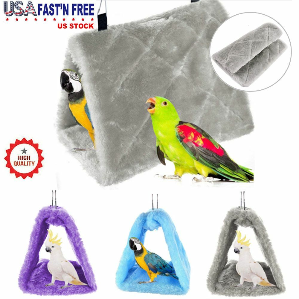 Warm Hanging Sleeping Bed Hut Tent Parrot Hammock