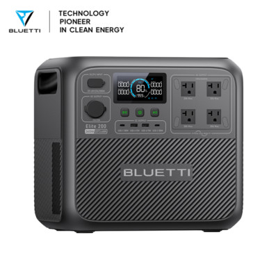 BLUETTI Elite200V2 2600W Portable Power Station for Road Trip/Off-grid/Emergency
