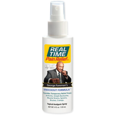 Real Time Pain Relief - George Foreman Knockout Formula