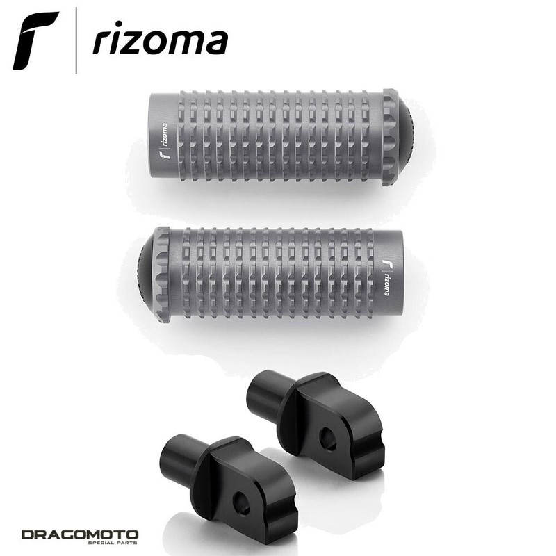 Aprilia Rsv4 1100 2021-2022 Repose-Pieds Extreme Rizoma Pe631d Pe858b Grise