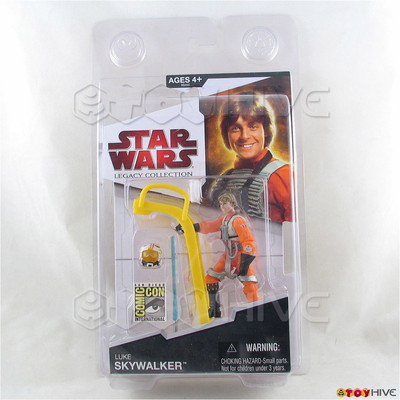 Star Wars Legacy Collection Luke Skywalker smiling 2009 Comic Con