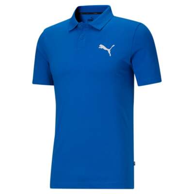 

Puma Ess Jersey Polo Мужские повседневные топы размера  588509-63, Синий, Puma Ess Jersey Polo