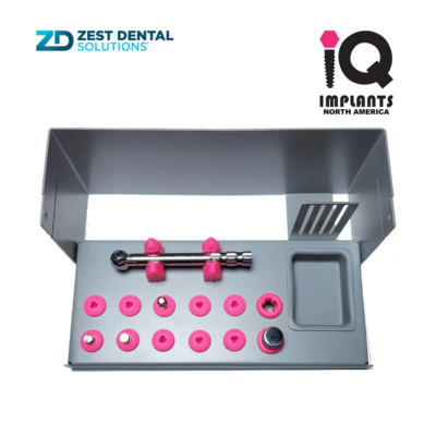 Prosthetic Kit for Zest Locator and Locator R-Tx with 30Ncm Wrench, 6pcs
