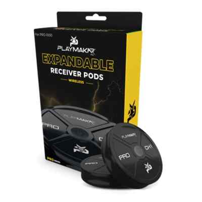 PlayMakar PRO Expandable Receiver Pods for TENS and EMS Therapy