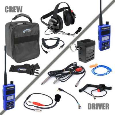 NASCAR Radio Kit Racing Communication Racecar Kit Driver Spotter Electronics