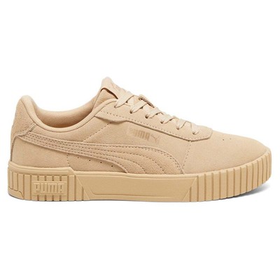 

Женские бежевые кроссовки Puma Carina 2.0 на шнуровке Повседневная обувь 39494203, Бежевый, Puma Carina 2.0 Lace Up