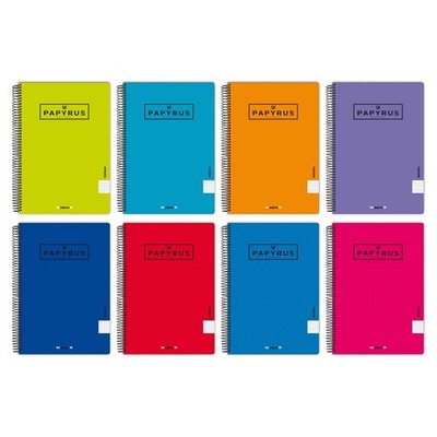 Unipapel 98442096. Pack de 5 Cuadernos con Pauta 2,5mm, Papyrus 08-Uniclasic, Ta