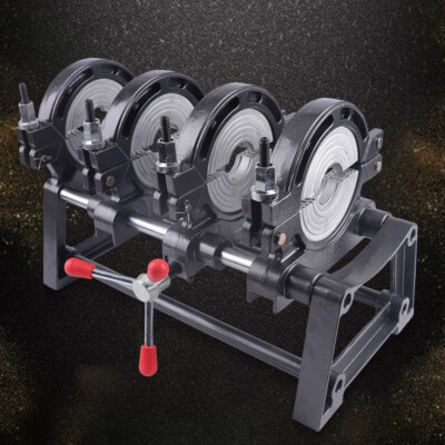 4 Clamps Pipe Fusion Welder Machine 63-160mm for PE PP PB PVDF HDPE PVC USA