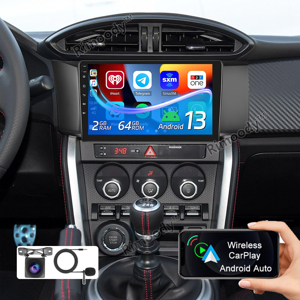 Автомобильный радиоприемник Android 13 Стерео 64 ГБ для 2012-16 Subaru BRZ Scion FRS Toyota 86 GT86