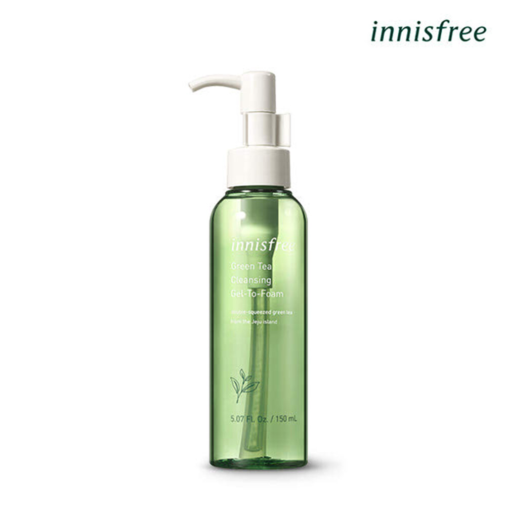 innisfree green tea foam cleanser benefits