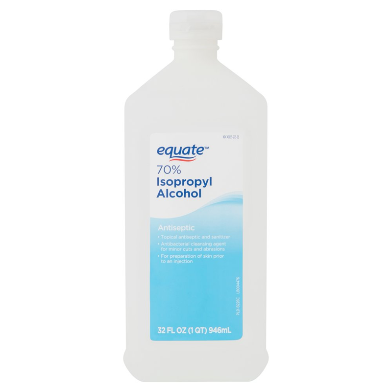 Equate 70% Isopropyl Alcohol Antiseptic, 32 Fl Oz