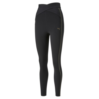 Модные леггинсы Puma Luxe Ellavate с ультравысокой талией, женские, Размер XL, Спортивные, Ca