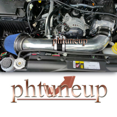 BLACK BLUE AIR INTAKE KIT FOR 2012-2018 JEEP WRANGLER 3.6 3.6L V6 ENGINE