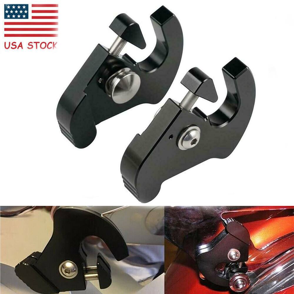 Rack Quick Release Backrest Locking Kit For Harley Davidson
