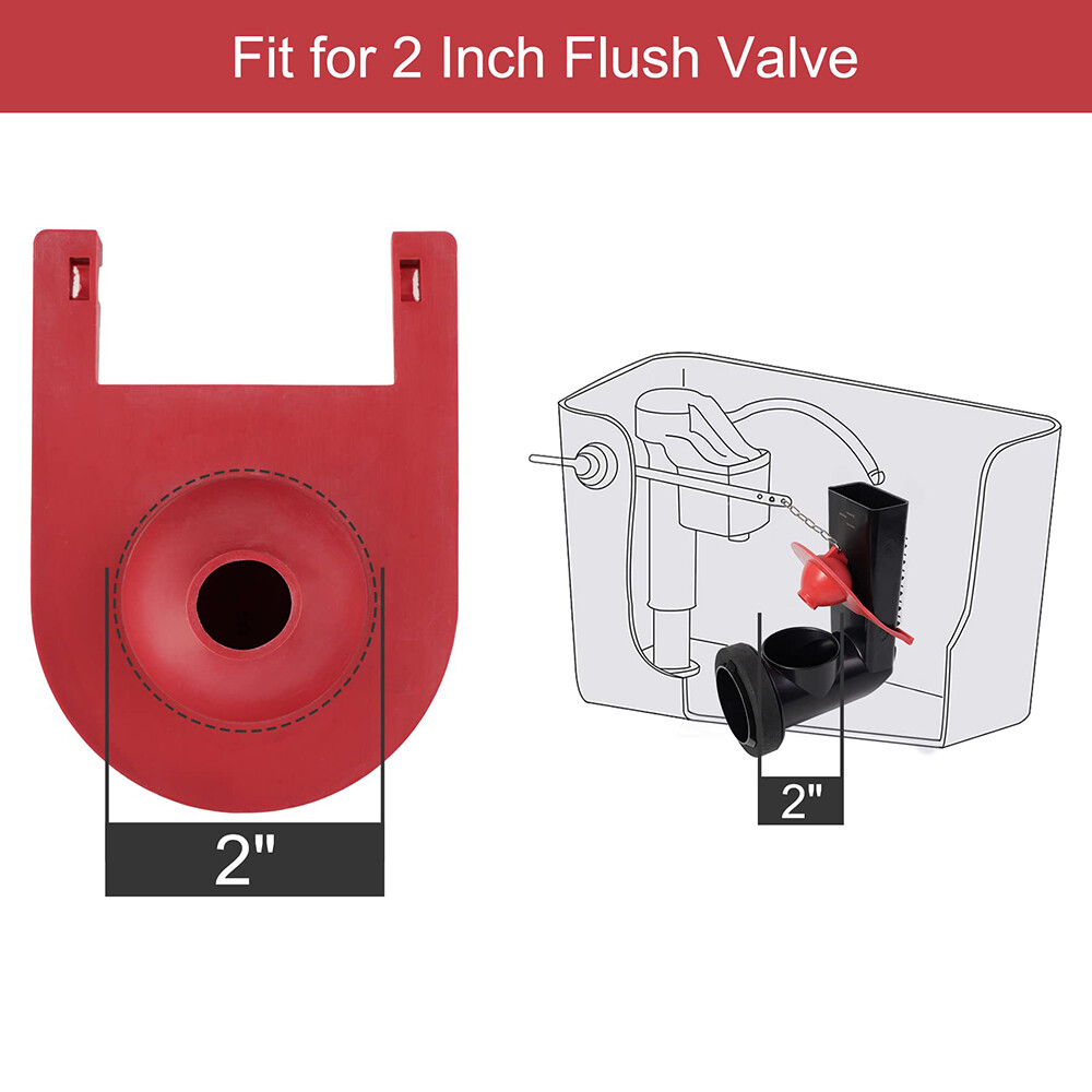 2 Pack Toilet Flapper Replacement Fit For Kohler Hinge-style Parts 84995&1000490