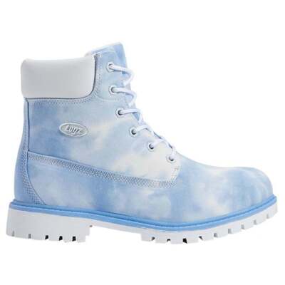 

Женские синие повседневные ботинки Lugz Rucker Hi Tie Dye на шнуровке WRUCKRHTDC-9820, Синий, Lugz Rucker Hi Tie Dye Lace Up