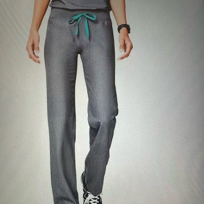 FIGS Scrub Pants ''Technical Collection'' Women's Gray Graphite Cargo SZ PM 8-10