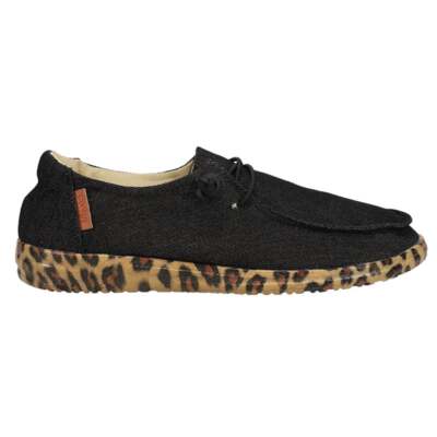 

Corkys Kayak Cheetah Slip On Boat Женские кроссовки Размер 7 M Повседневная обувь 51-0134, Черный, Corkys Kayak Cheetah Slip On Boat