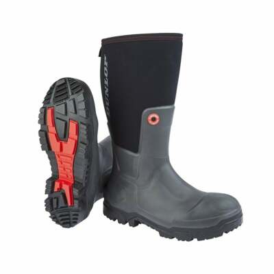 Dunlop Snugboot Pioneer Wellington Boot (Black)