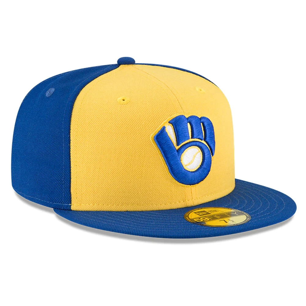Мужская шляпа New Era 59FIFTY Milwaukee Brewers Cooperstown 1978 7 3/4