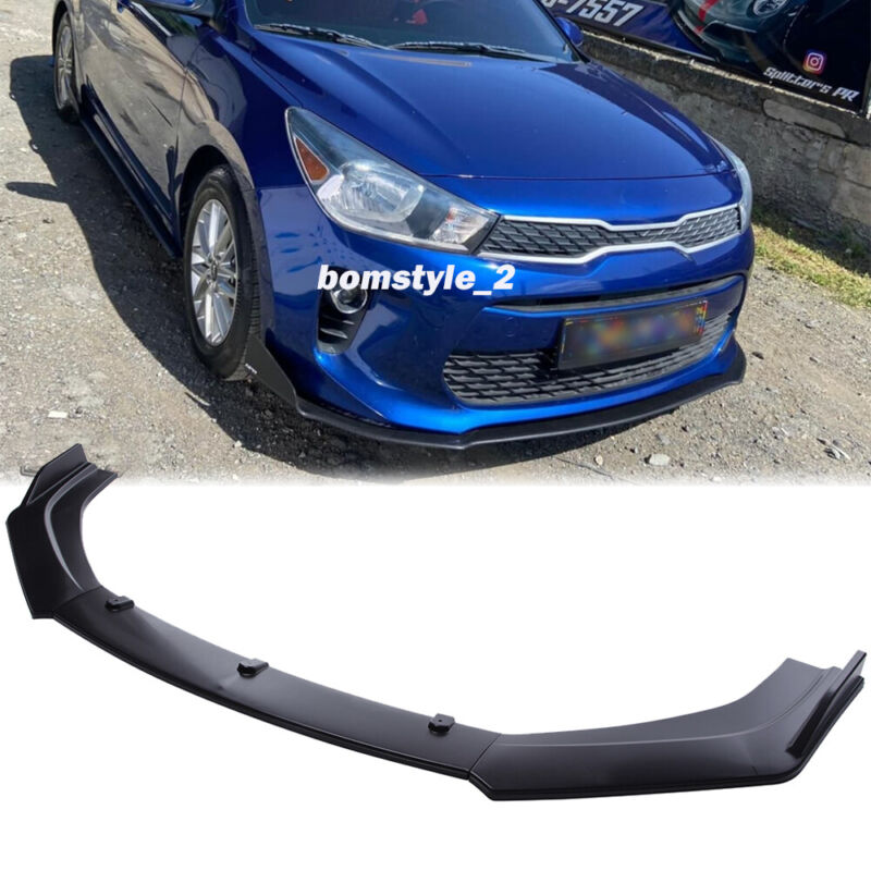 Chin Lip Spoiler Splitter Underbody Kit For Kia Rio 2001-2022