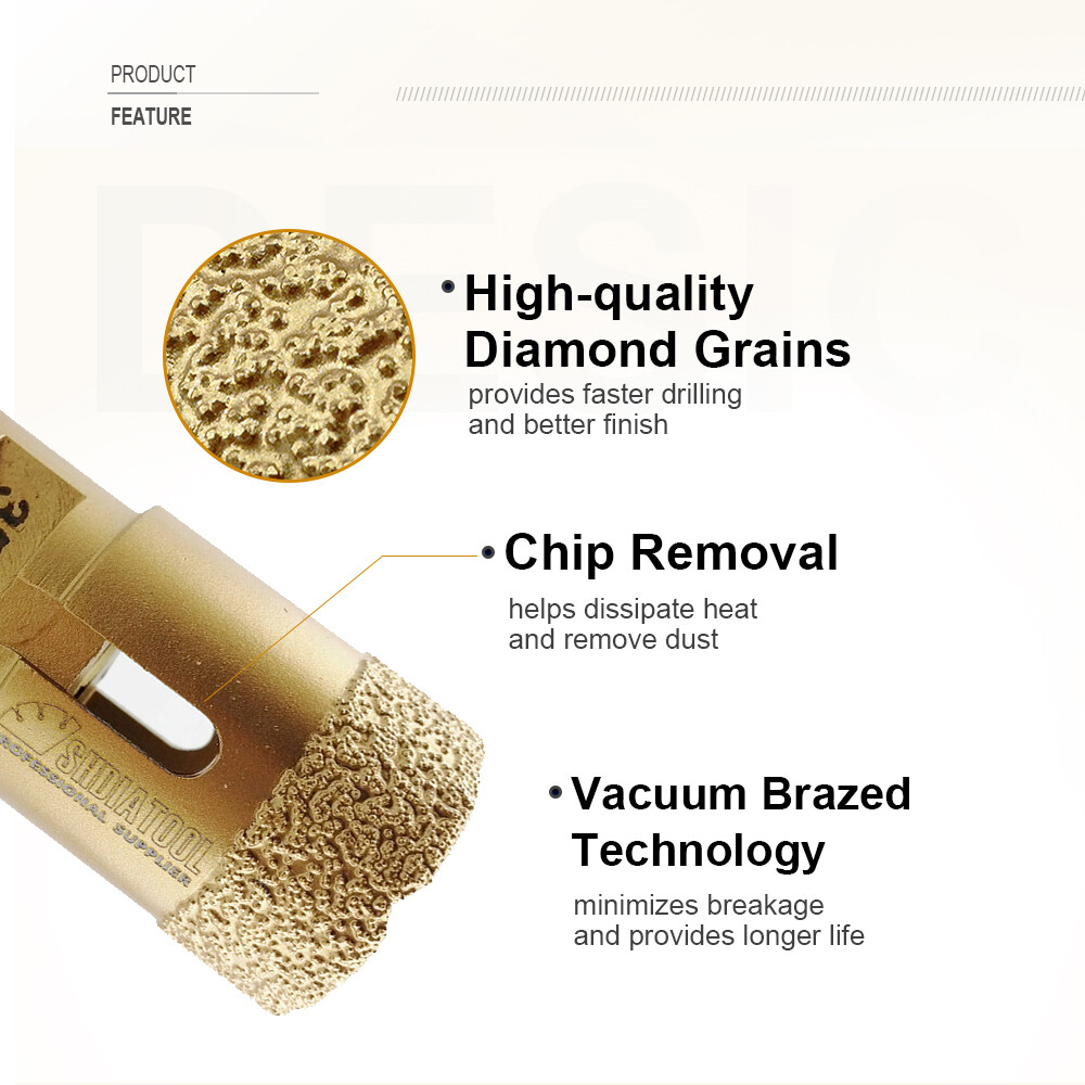 Diamond Core Bits Hole Saw Drilling Bit for Tile Ceramic Marble 20mm - 150mm M14
