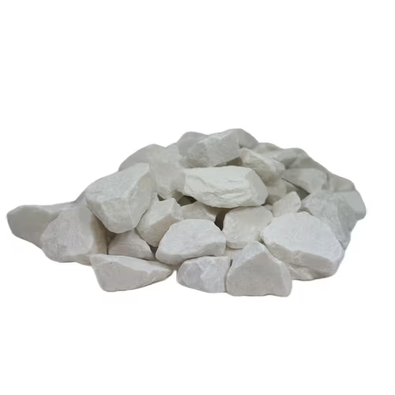 White Marble Chips Decorative Gravel Landscaping Rock 0.4 Cu Ft Garden Stone