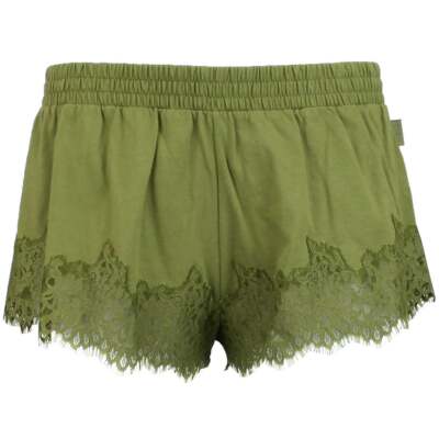 

Puma Fenty By Rihanna Lace Trim Sleepwear Shorts Womens Size  Casual 574302-02, Зеленый