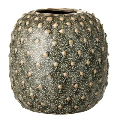 Bloomingville Vase grün Kaktus Ø14cm x 14cm Keramik bauchig Blumenvase Dekovase