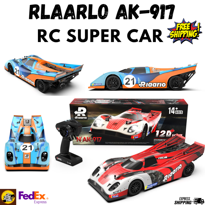 60 Km/h On-road Rtr Supercar Ak-917 80a Brushed Esc Rtr