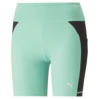 Шорты Puma Fit 5 дюймов Женские зеленые повседневные спортивные штаны 52307876