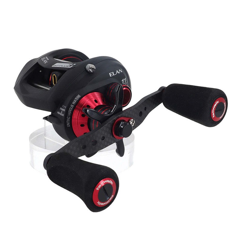 tailwalk Baitcasting Jigging Reel Elan Wide Power Plus 71L, 71R 10+1 BB 7.1:1