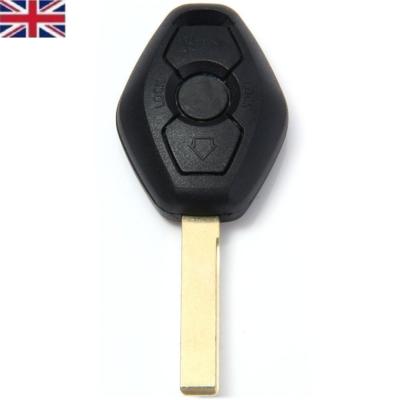 +A58++ New For BMW 3 5 X series 3 BUTTON REMOTE KEY case with blank blade HU92R