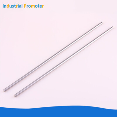 2PCS OD 6/8/10/12/16mm Cylinder Rail Linear Shaft Rod Optical Axis 300-1000mm