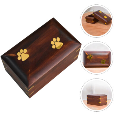 Funeral Cremation Memorial Decorative Funerary Dog Ashes Urn Pet Cat Urn