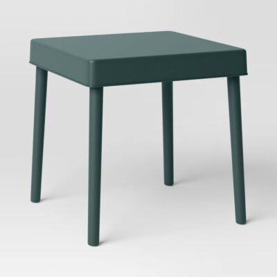 Room Essentials Outdoor Patio Square Accent Table Small End Coffee Table