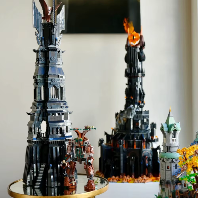 2359PCS Lord Rings Tower Model Kit Creative Huge jigsaw puzzle Toy modelFor Holi