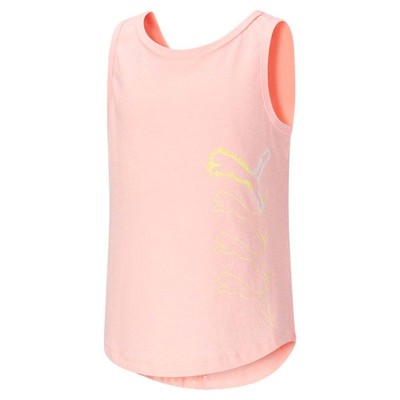 

Майка Puma Jersey Crew Neck Youth Girls Pink Casual Athletic 857262-02, Розовый, Puma Jersey Crew Neck Tank Top Youth