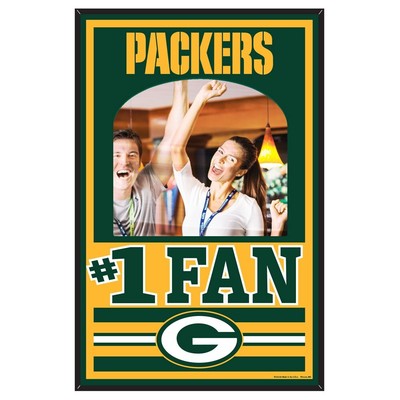 Зеркальная деревянная вывеска Green Bay Packers