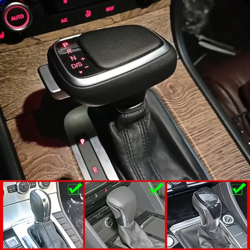 Electronic Led Shift Handle For Vw Golf 7 Mk6 Mk7 Passat B7 B8 Tiguan Mk2 Dsg V